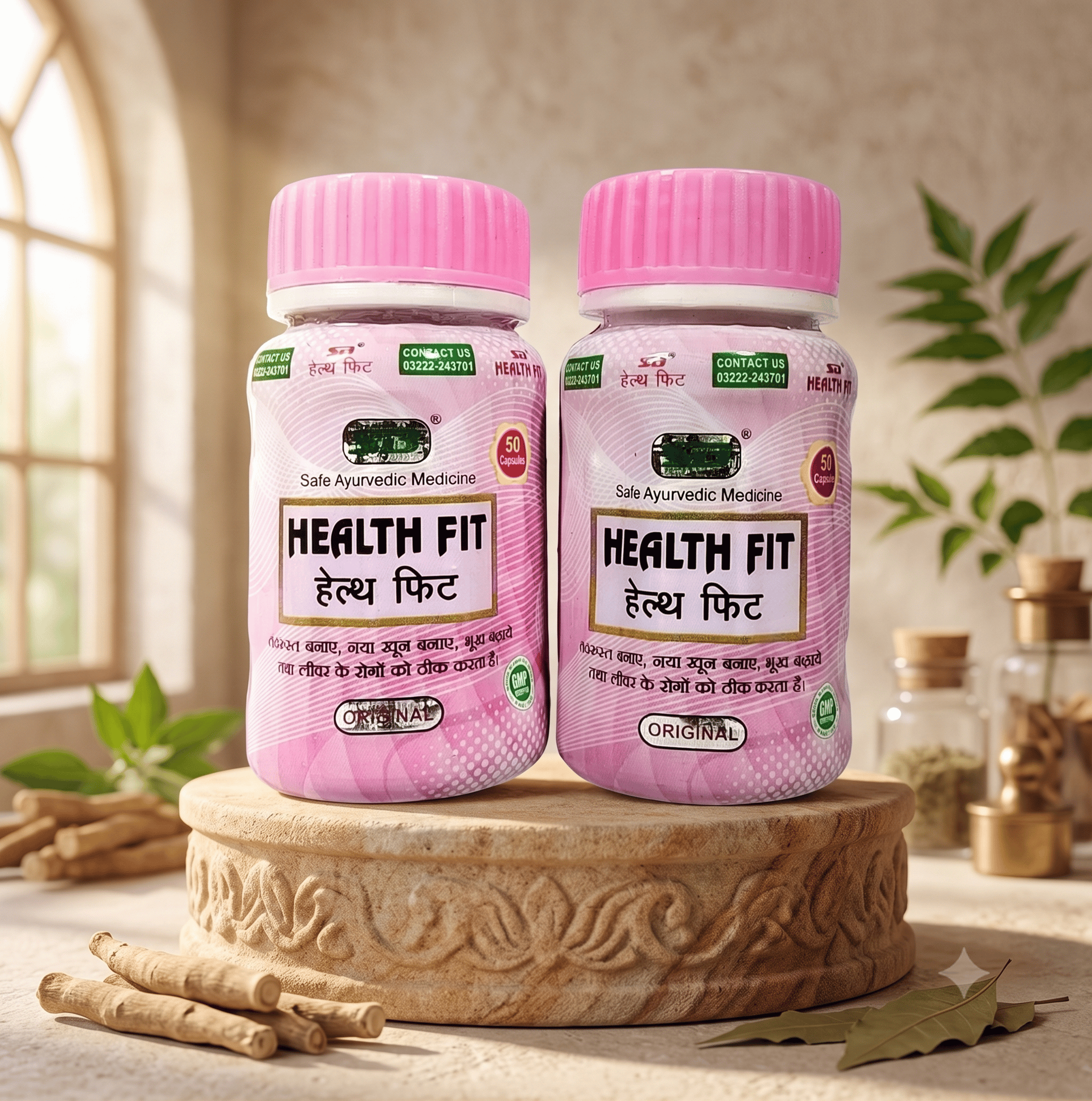 Health Fit Immunity & Energy Booster Capsules - Pack of 2