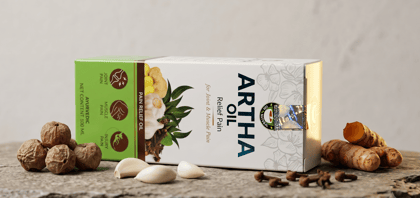 Artha Natural Pain Relief Massage Oil - With Natural Therapeutic Herbs- Pack of 2 (Value Pack) Artha Natural Pain Relief Massage Oil - With Natural Therapeutic Herbs- Pack of 2 (Value Pack)