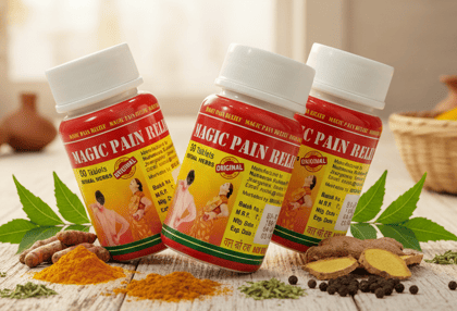 Magic Pain Relief Capsule – Pack of 3 (Supports Joint, Muscle & Body Pain Relief) Magic Pain Relief Capsule – Pack of 3 (Supports Joint, Muscle & Body Pain Relief)