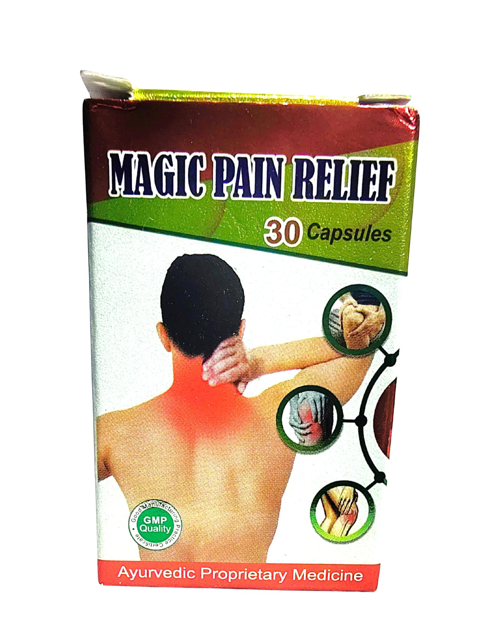 Magic Pain Relief Ayurvedic Joint & Muscle Care Tablet (Pack of 1) 30 Tablets 