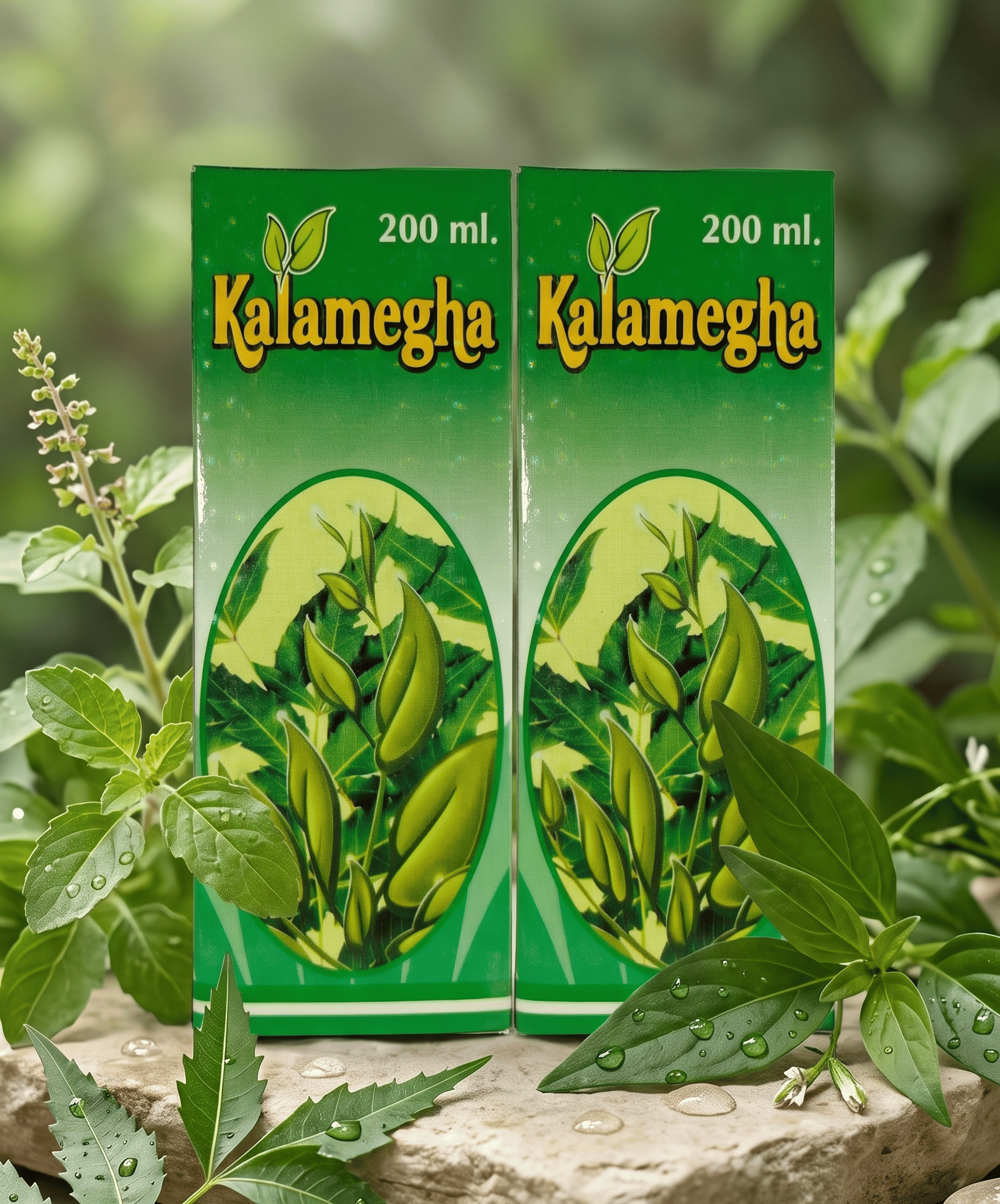 Kalamegh Syrup - Supports Liver Function 200ml (Pack of 2)
