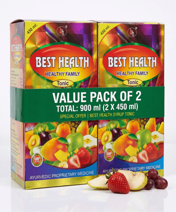 Best Health Ayurvedic Syrup for immunity, Digestion, Weight Gain Pack of 1- 450ml Best Health Ayurvedic Syrup for immunity, Digestion, Weight Gain Pack of 1- 450ml